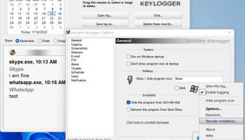 BlazingTools Invisible Keylogger screenshot