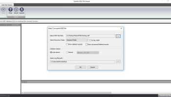 SysInfoTools SQL file Viewer screenshot