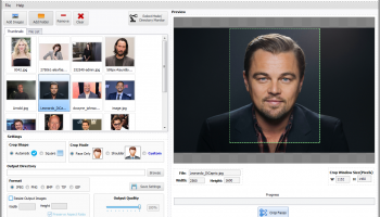 Face Crop Jet screenshot