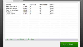 UniPDF PDF to JPG Converter screenshot