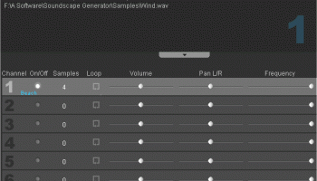 Soundscape Generator screenshot