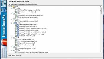 Office DocumentsRescue Professional screenshot