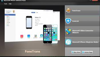 Aiseesoft iPhone Software Pack screenshot