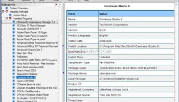 WinAudit Freeware screenshot