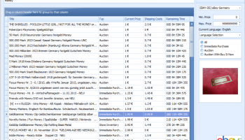 OmniSeller EbaySearcher screenshot