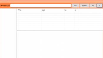 Recover EDB to PST screenshot