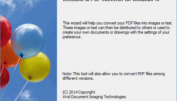 PDF Converter for Windows 10 screenshot