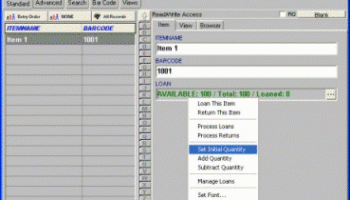Check In/Out Organizer Pro (loan/return in quantities) screenshot