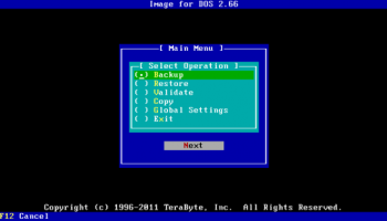 Image for DOS using CUI screenshot