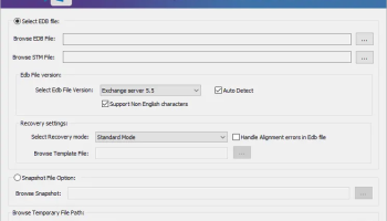 SysInfo EDB to PST Converter screenshot