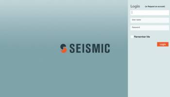 Seismic screenshot