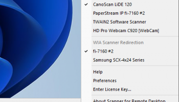Scanner for Remote Desktop screenshot