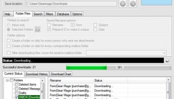 Mail Attachment Downloader screenshot