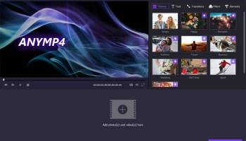 AnyMP4 Video Editor screenshot