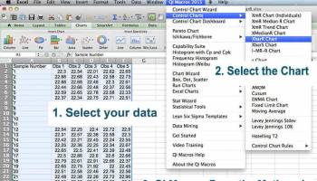 QI Macros SPC Software for Excel screenshot