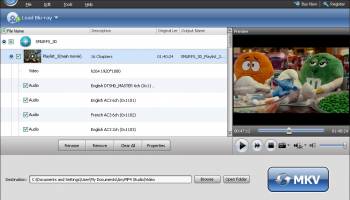 AnyMP4 BD to MKV Backup screenshot