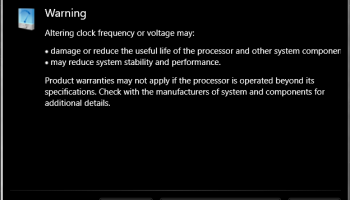 Intel Extreme Tuning Utility screenshot