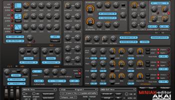 Miniak-editor screenshot