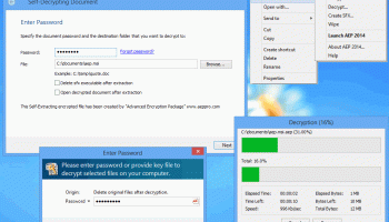 Advanced Encryption Package 2017 screenshot