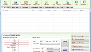 Advance Line Count screenshot