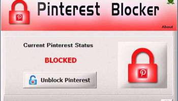 Pinterest Blocker screenshot