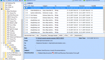 Open MSG File screenshot