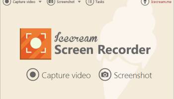 Icecream Screen Recorder screenshot