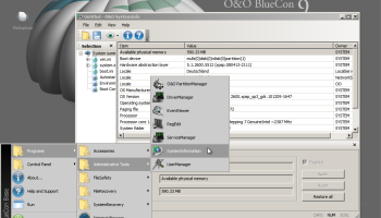 O&O BlueCon screenshot