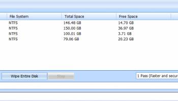 Puran Wipe Disk screenshot