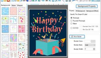 Birthday Cards Designing screenshot