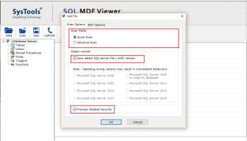 View MDF File Wthout SQL Server screenshot