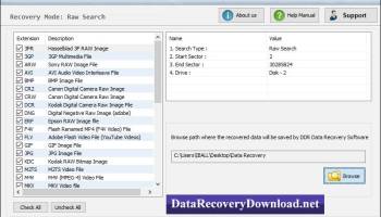 DigitalCamera Photo Recovery screenshot