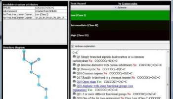 Toxtree Portable screenshot