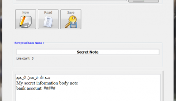Encrypting Safe screenshot