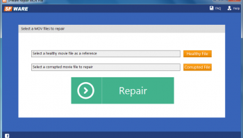 SFWare Repair MOV File screenshot
