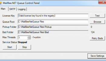 MailBee.NET Queue screenshot