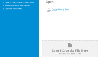 Free Word Password Unlocker screenshot