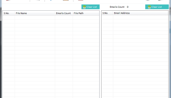 Word Documents Email Extractor screenshot