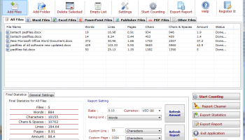Word Count Mini screenshot
