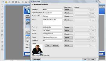 Create ID Cards Software screenshot