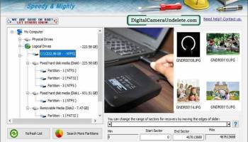 Software Data Recovery screenshot