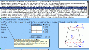 MITCalc Technical Formulas and Tools screenshot
