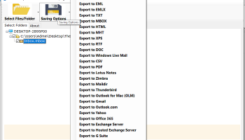 MBOX Converter Download Free2 Tool screenshot
