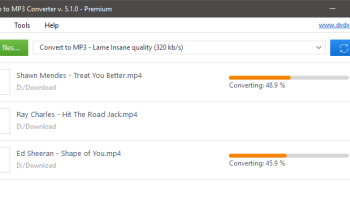 Free Video to MP3 Converter screenshot
