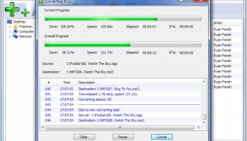 OGG to MP3 screenshot