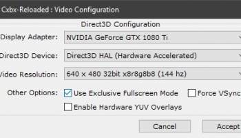 Cxbx-Reloaded screenshot