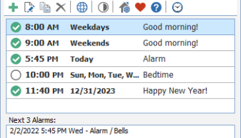 Free Alarm Clock screenshot