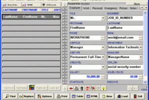 Personnel Organizer Deluxe screenshot