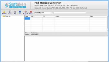 PST to EML Converter as Outlook Convert screenshot