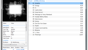 Portable foobar2000 0.9.6 screenshot